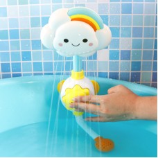 KoKoShark Water Spray Bath Toy - Interactive Bath Toy for Babies and Toddlers with Automatic Water Spraying and Floating Action